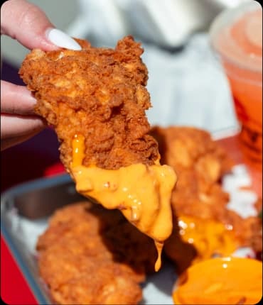 HAND-BREADED FAMOUS FINGERS